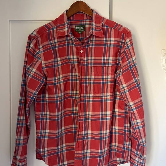 SICK Red Flannel Design Never Worn Extra Smedium Holidays Christmas Winter Plaid - Picture 2 of 3